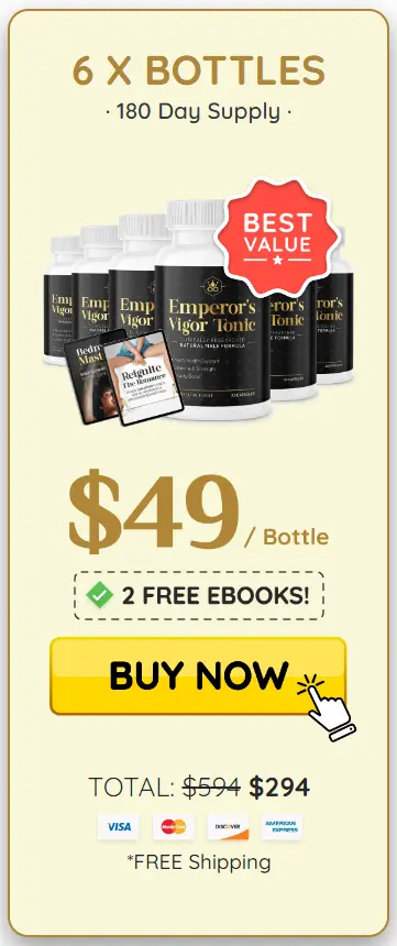 Emperor's Vigor Tonic- 6 Bottles